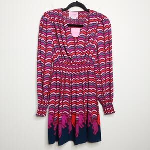 Kate Spade Rawr Print Smocked Dress - Sz XS - NWT